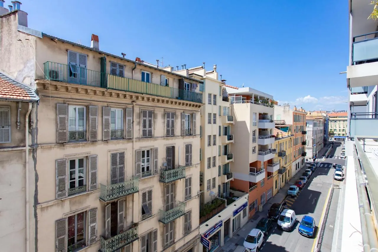 #4 Papon Parking Climatise Terrasse & Wifi 5Mins A Pieds Du Vieux Nice