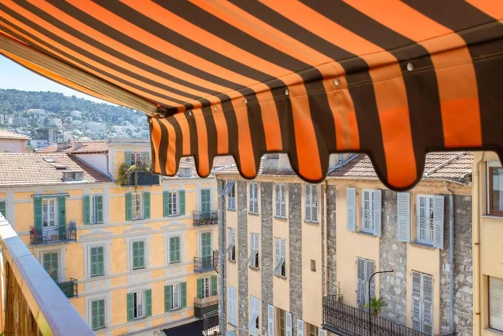 #4 Papon Parking Climatise Terrasse & Wifi 5Mins A Pieds Du Vieux Nice